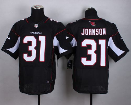 Nike Cardinals #31 David Johnson Black Alternate Men's Stitched NFL Vapor Untouchable Elite Jersey